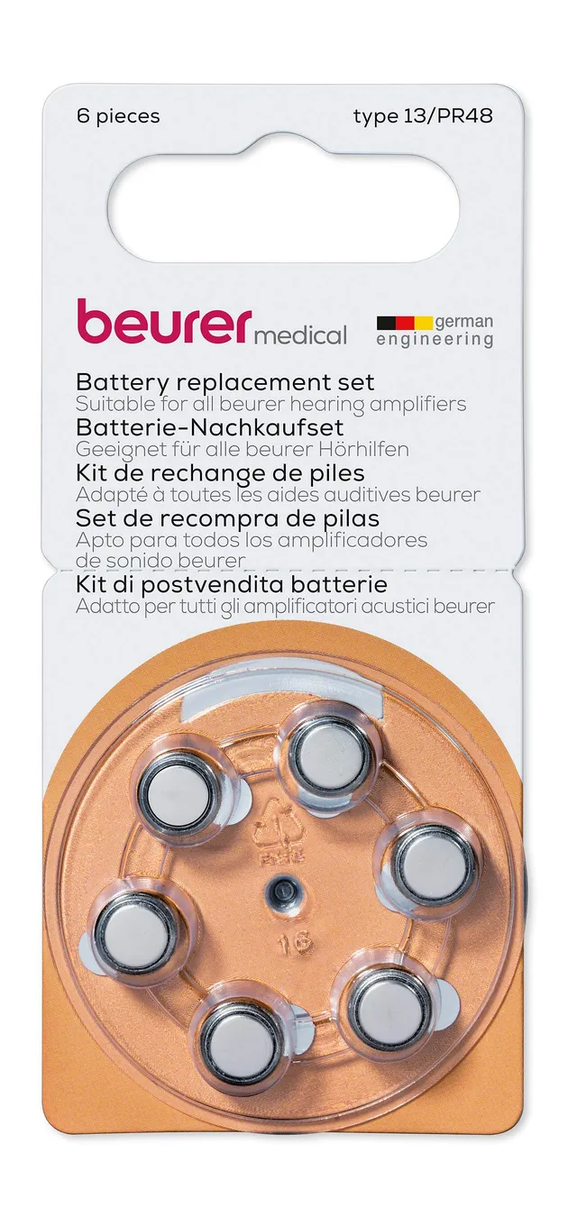 beurer-kit-batterie-per-amplificatori-acustici-ha-20-e-ha-50-6-batterie-zinco-ar image 1