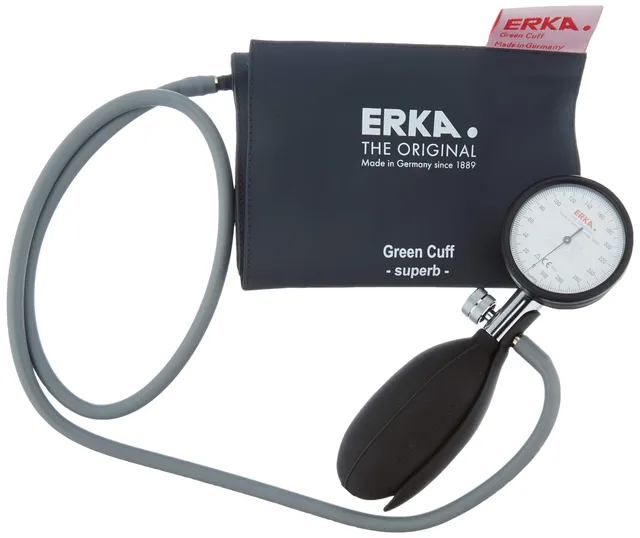 gima-kobold-nero-sfigmomanometro-aneroide-con-bracciale-grigio image 1