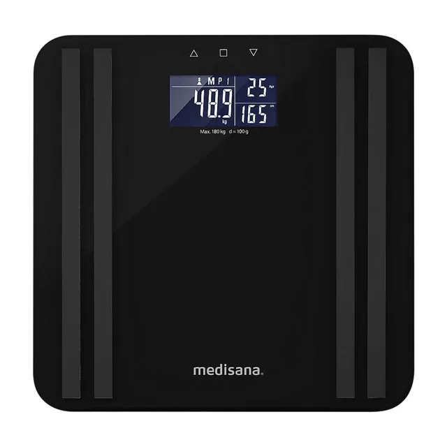 medisana-bs-465-bilancia-per-analisi-corporea-con-indicatore-luminoso-180-kg-8-u image 1