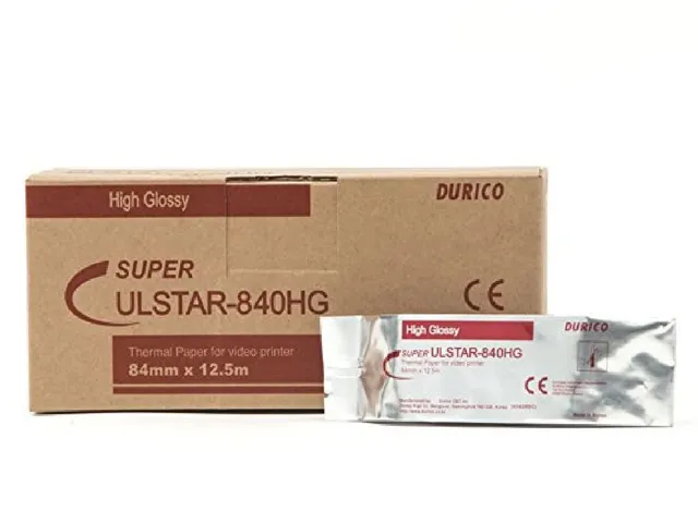 durico-72746-carta-videostampante-compatibile-sony-upp-84hg-84mm-x-12-5m-10-roto image 1