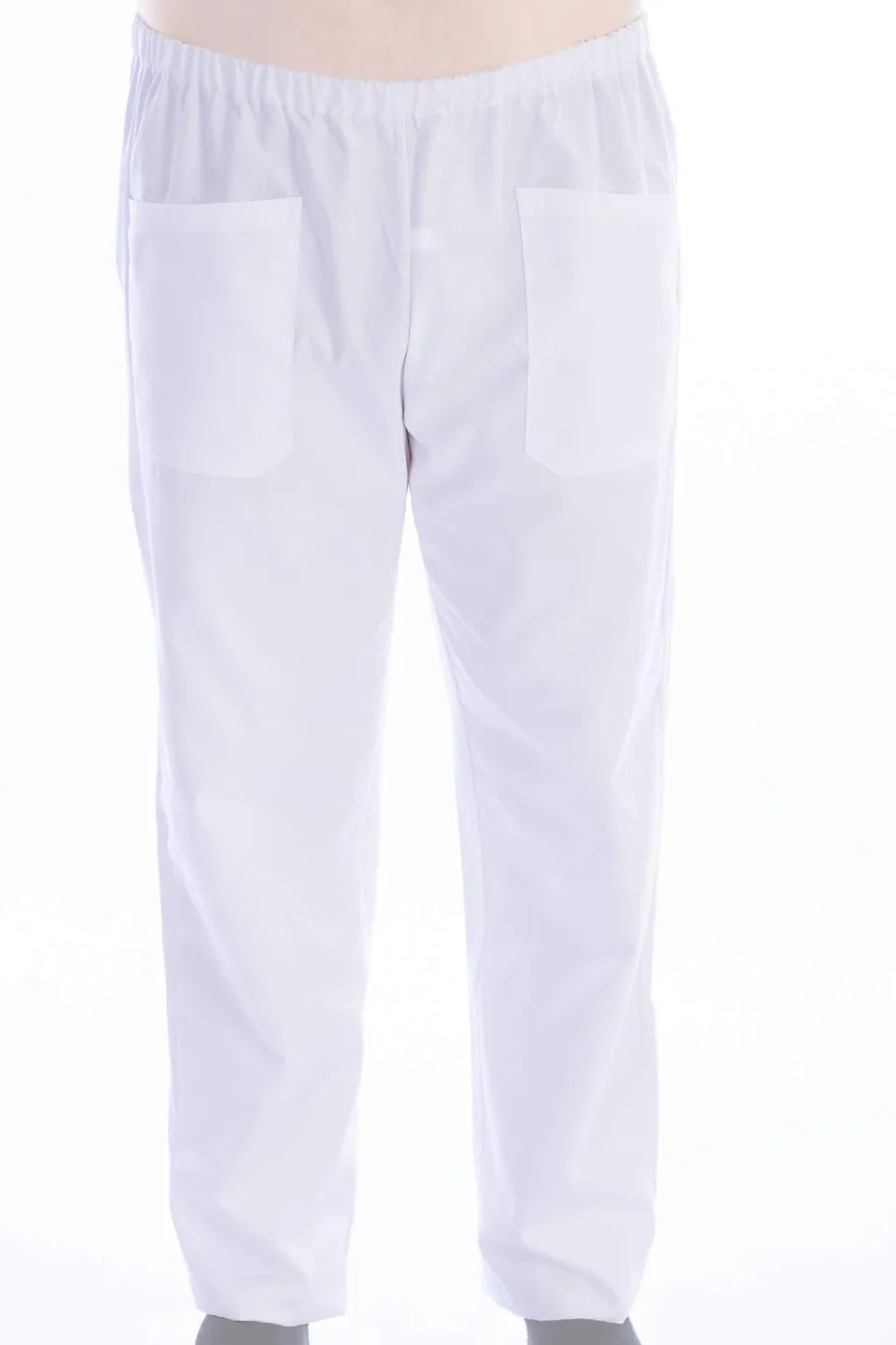 gima-21496-pantaloni-ospedalieri-unisex-cotone-poliestere-taglia-xxl-bianco image 1