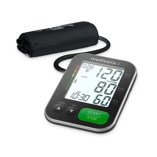 medisana-bu-570-connect-sfigmomanometro-da-braccio-con-bluetooth-e-app-vitadock image 1