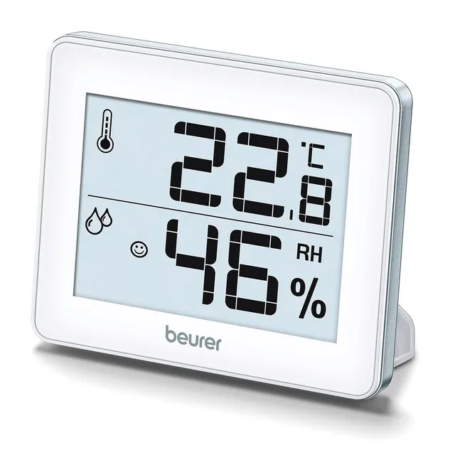 beurer-hm-16-termoigrometro-con-display-smiley-e-indicazione-del-clima image 1