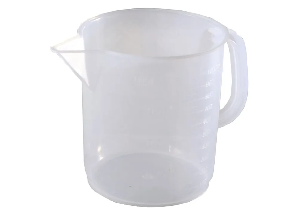 gima-37711-caraffa-graduata-in-plastica-1000-ml-per-uso-sanitario image 1