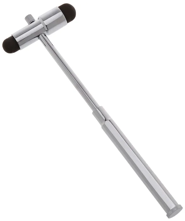 gima-31251-martelletto-neurologico-buck-classico-strumento-professionale-in-otto image 1