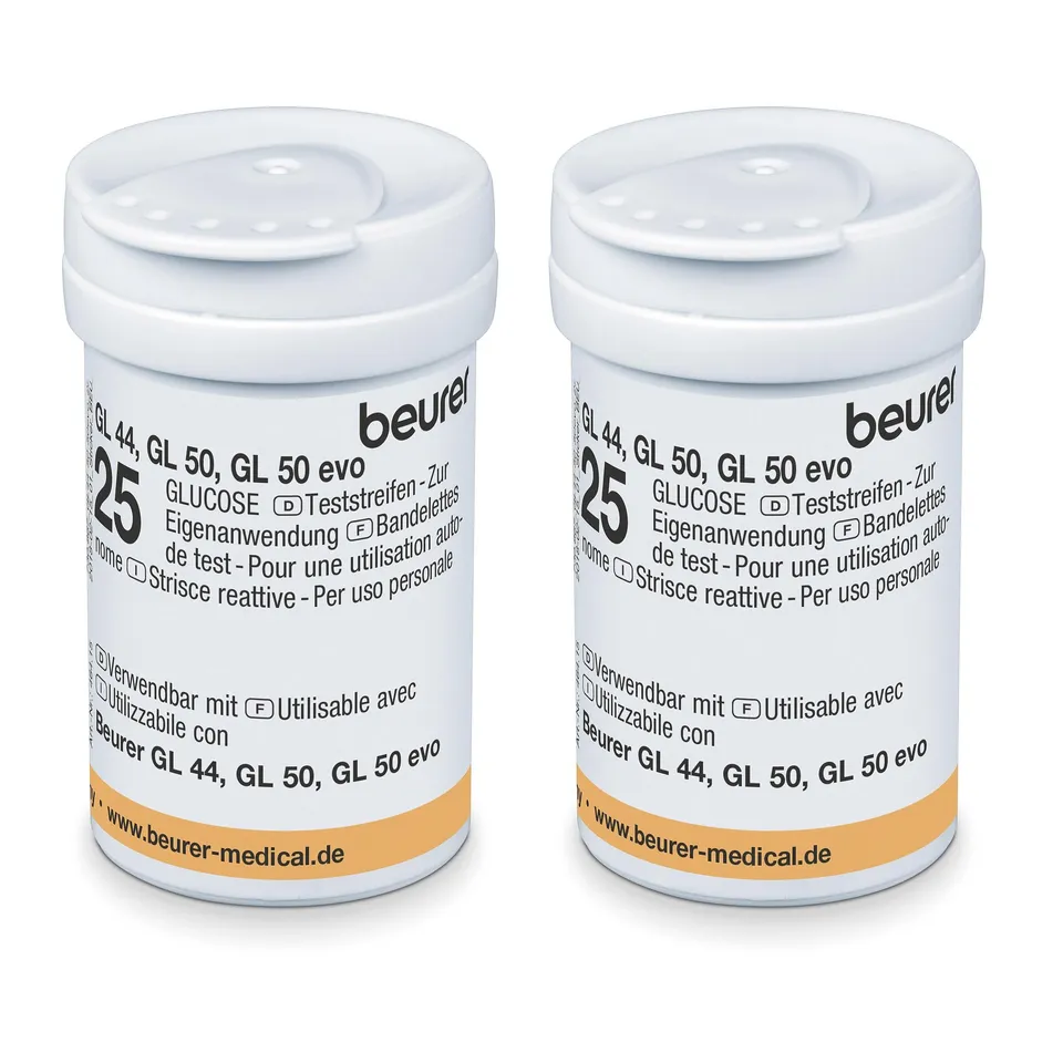 beurer-gl50-strisce-reattive-per-misuratore-di-glicemia-150-pezzi image 1