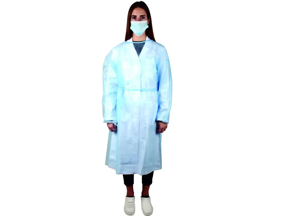 gima-camice-in-tnt-monouso-taglia-large-azzurro-100-pezzi image 1
