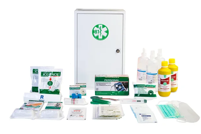 gima-34199-kit-pronto-soccorso-all-1-in-valigetta-metallo image 1