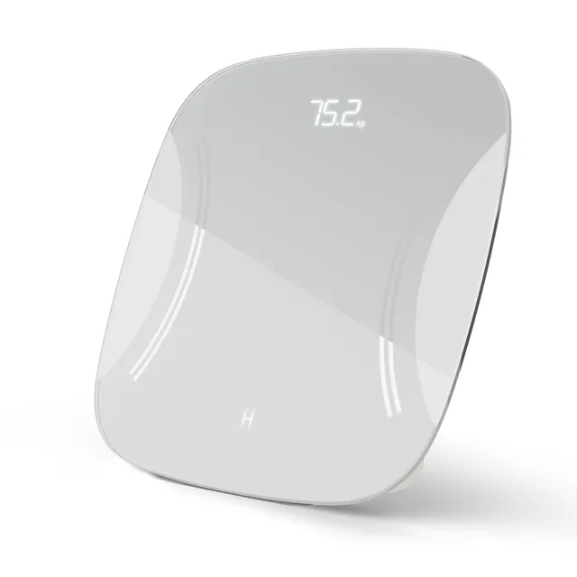homedics-essential-bilancia-digitale-da-bagno-con-display-led-e-vetro-temperato image 1