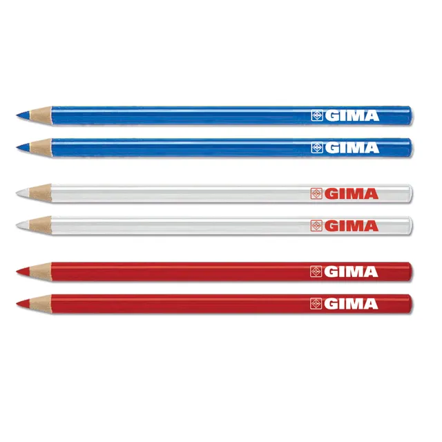 gima-matita-dermatologica-confezione-da-6-colorate-con-temperamatite image 1