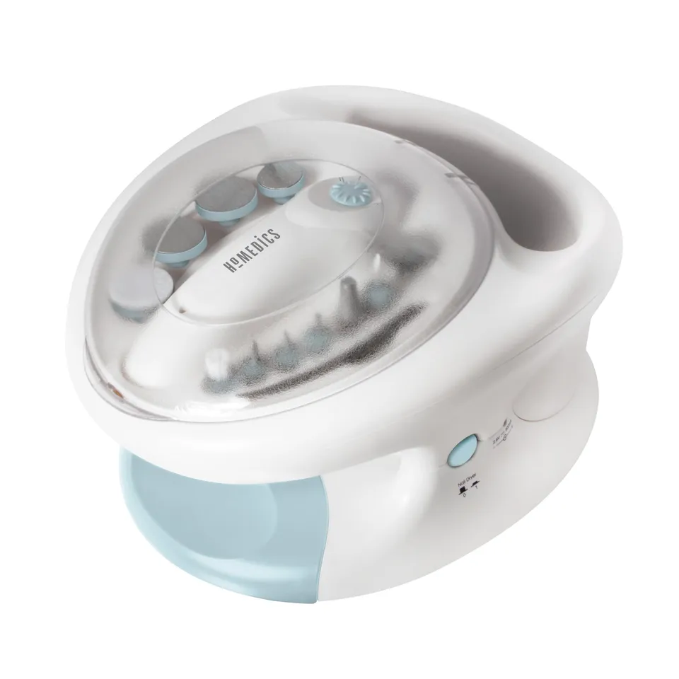 homedics-set-manicure-e-pedicure-elettrico-con-vaschetta-idromassaggio-e-12-acce image 1