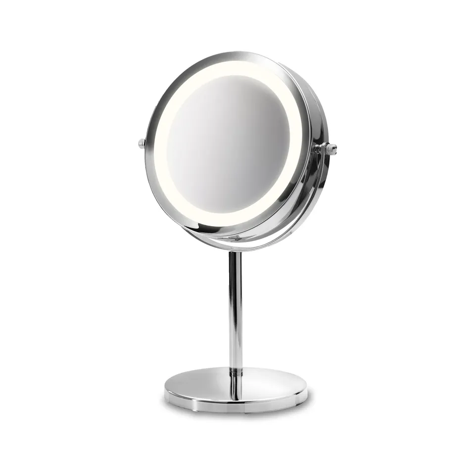 medisana-cm-840-specchio-cosmetico-con-led-e-ingrandimento-5x-doppia-faccia-gire image 1