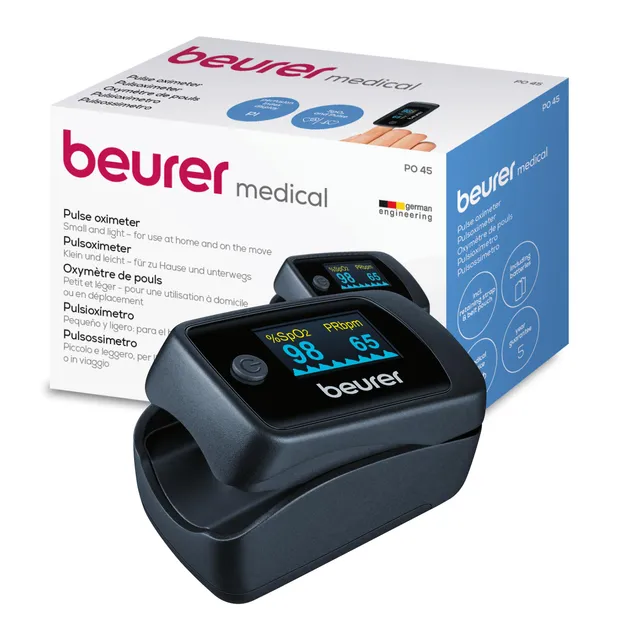 beurer-po-45-saturimetro-professionale-da-dito-con-indice-di-perfusione image 1