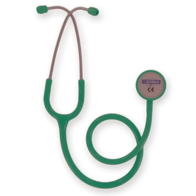 gima-32531-stetoscopio-duofono-classic-lira-verde-scuro image 1