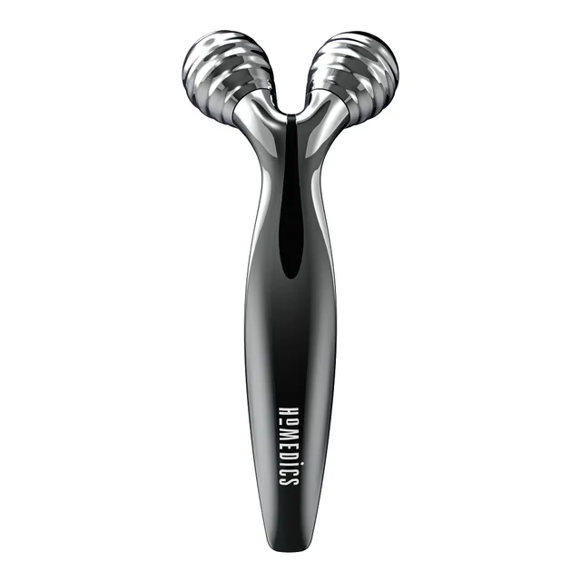 homedics-facial-beauty-roller-argento-massaggiatore-viso-con-rulli-360-e-pannell image 1