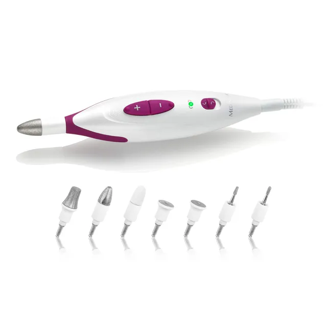 medisana-mp-815-set-manicure-e-pedicure-elettrico-con-7-accessori-2-velocit-rota image 1