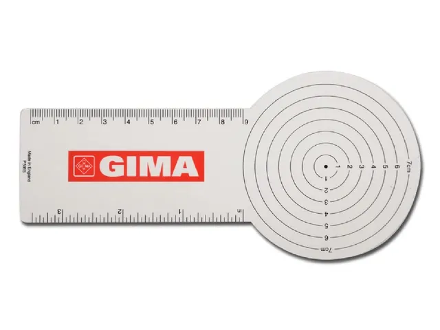 gima-31185-calibro-per-lesioni-cutanee-21-x-5-cm image 1