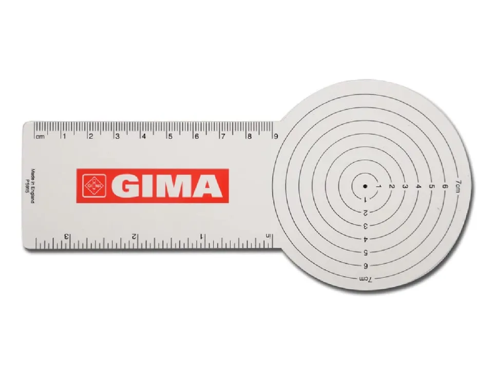 gima-31185-calibro-per-lesioni-cutanee-21-x-5-cm image 1
