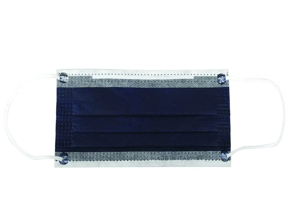 gima-cepm-premium-mascherina-chirurgica-tipo-ii-3-veli-50-pezzi-blu-scuro image 1