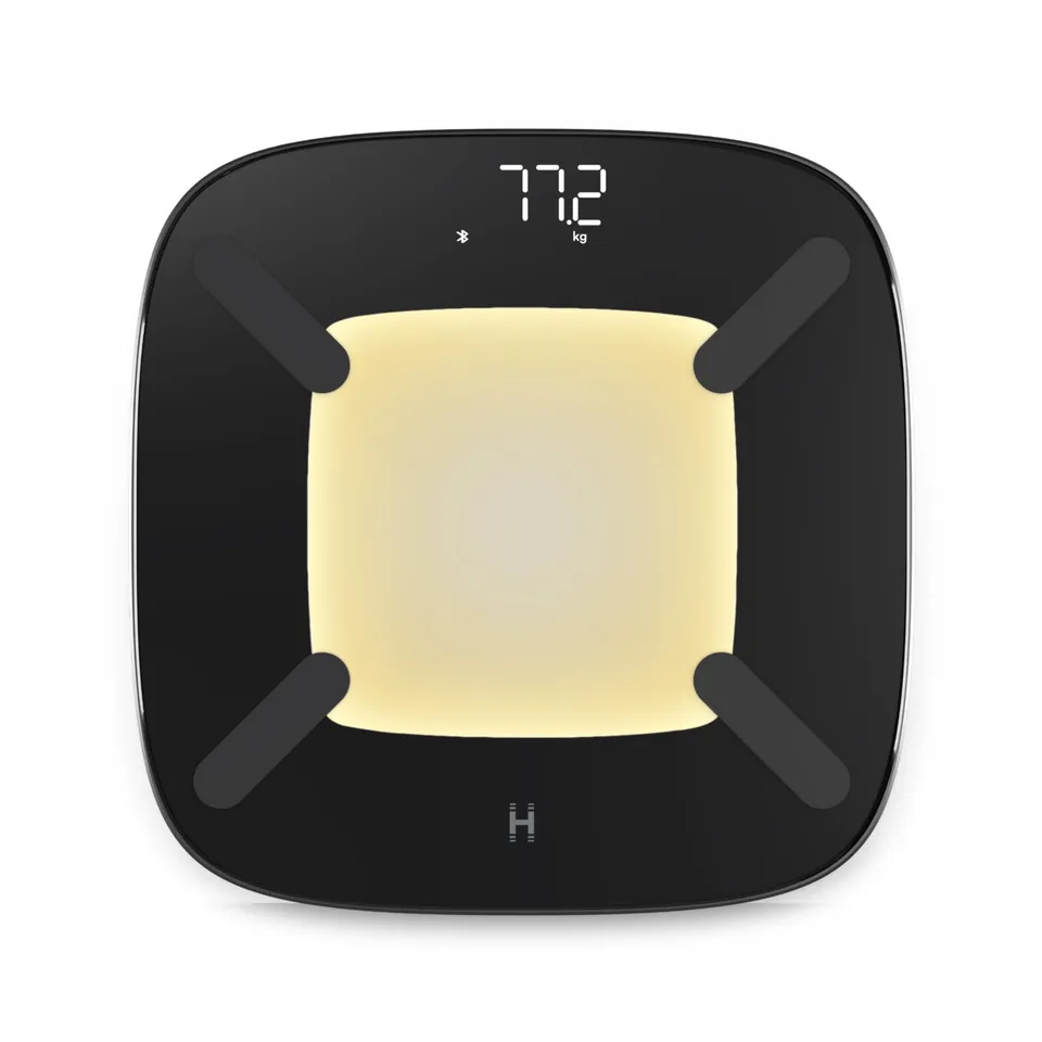homedics-glo-body-analyser-bilancia-pesapersone-con-luce-e-sensore-di-movimento- image 1