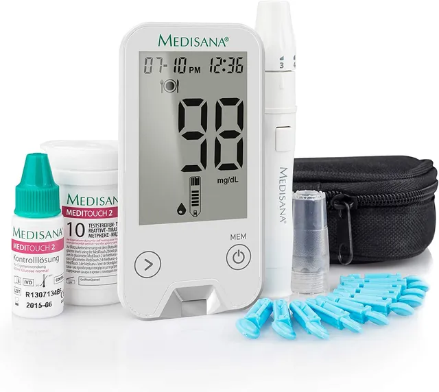 medisana-meditouch-2-misuratore-di-glicemia-set-iniziale-con-strisce-monitoraggi image 1