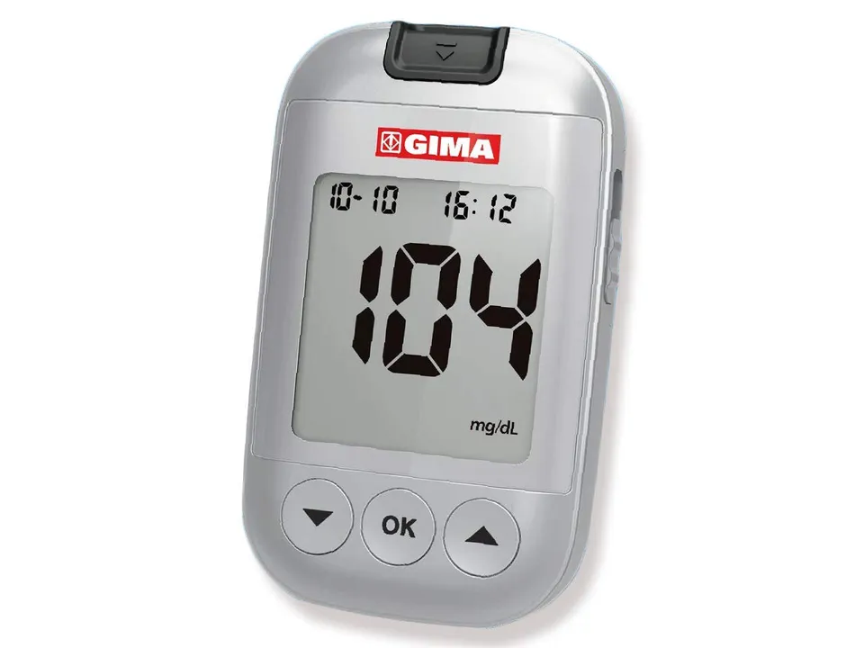 gima-24108-glucometro-misuratore-di-glicemia-con-display-per-automonitoraggio image 1