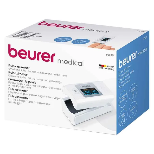 beurer-po-35-pulsossimetro-saturazione-ossigeno-e-frequenza-cardiaca image 1