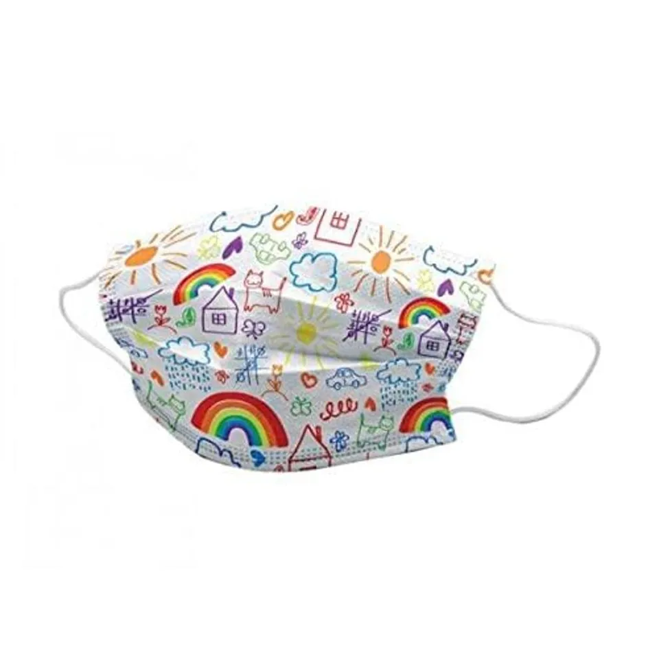 gima-gisafe-mascherine-chirurgiche-bambini-tipo-iir-3-veli-fantasia-cartoon-conf image 1