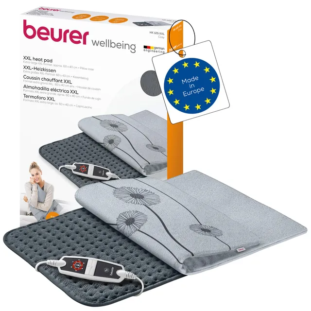beurer-hk-125-cosy-termoforo-xxl-con-6-livelli-di-temperatura-e-riscaldamento-ra image 1