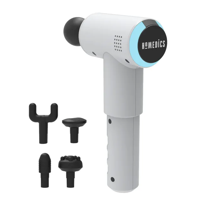 homedics-physio-pistola-massaggio-muscolare-portatile-con-5-testine-e-3-velocit image 1