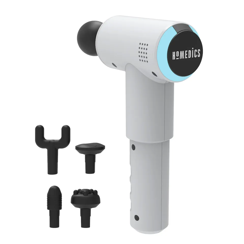 homedics-physio-pistola-massaggio-muscolare-portatile-con-5-testine-e-3-velocit image 1