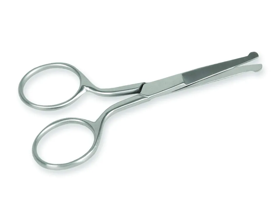 gima-39710-forbicine-per-narici-e-orecchie-in-acciaio-inox-con-punte-arrotondate image 1