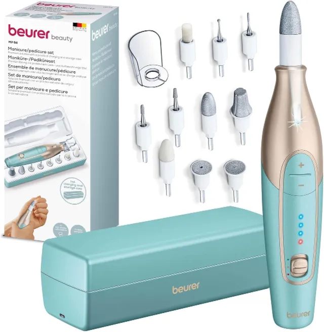 beurer-mp-84-fresa-elettronica-per-unghie-professionale-cordless-con-10-accessor image 1