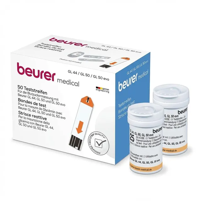 beurer-strisce-reattive-per-glicemia-gl44-gl50-confezione-da-50-pezzi image 1