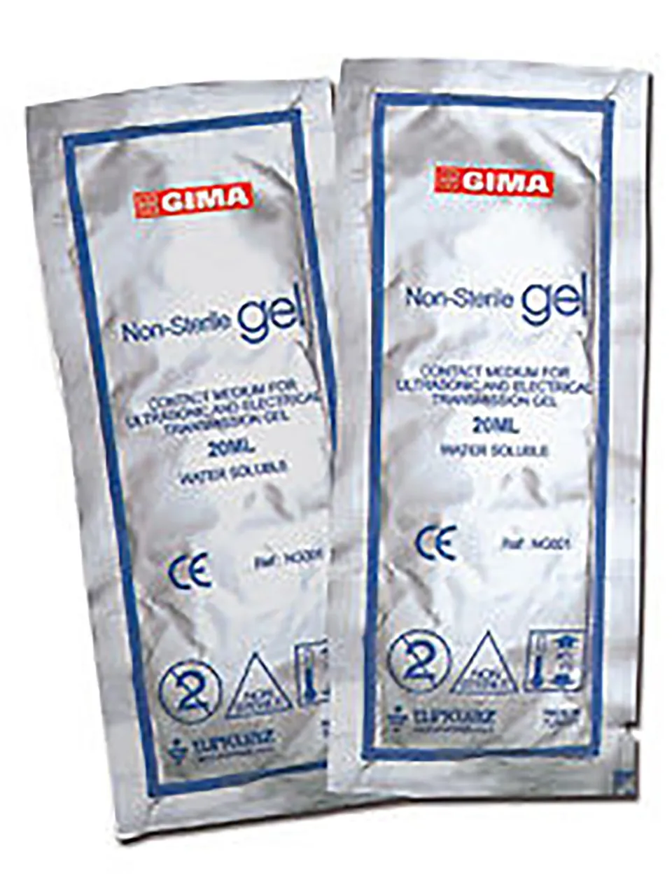 gima-33271-gel-per-ultrasuoni-in-bustine-20-ml-confezione-da-200-trasparente-ste image 1