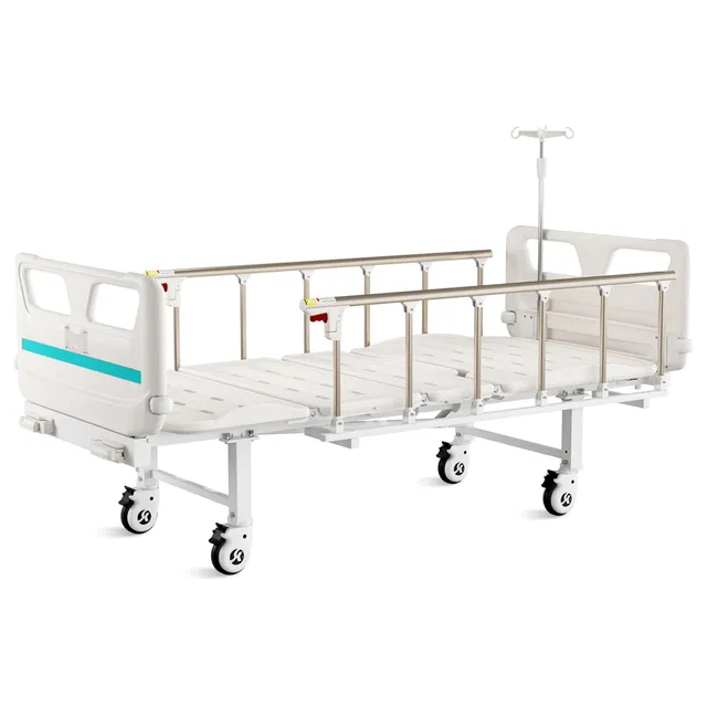 gima-44740-letto-a-3-sezioni-ad-altezza-variabile-con-2-manovelle-e-ruote image 1