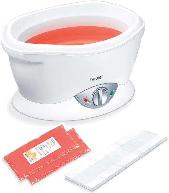 beurer-mp-70-bagno-di-paraffina-elettrico-per-mani-piedi-e-gomiti-1-5-l-80-w-con image 1