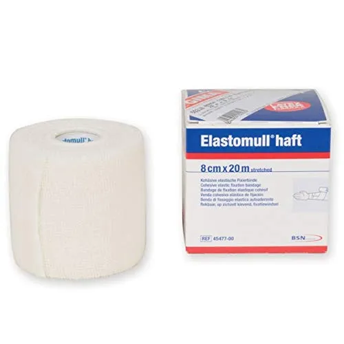 gima-elastomull-benda-coesiva-elastica-di-ritenzione-20m-x-8cm-confezione-da-1-5 image 1