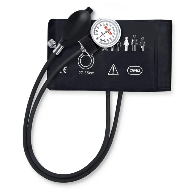 gima-yton-classico-sfigmomanometro-aneroide-con-bracciale-in-nylon-e-valvola-cro image 1