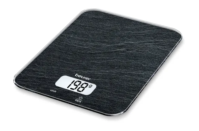 beurer-ks-19-slate-bilancia-da-cucina-digitale-in-vetro-portata-5-kg-funzione-ta image 1