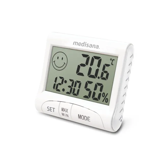 medisana-hg-100-igrometro-digitale-con-termometro-ambiente-indicatore-comfort-me image 1