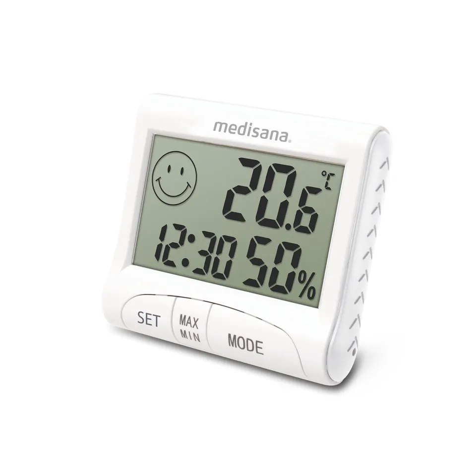 medisana-hg-100-igrometro-digitale-con-termometro-ambiente-indicatore-comfort-me image 1