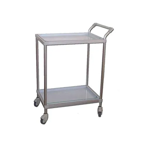 gima-carrello-ospedaliero-deluxe-per-medicazione-2-ripiani-65x45x80-cm image 1