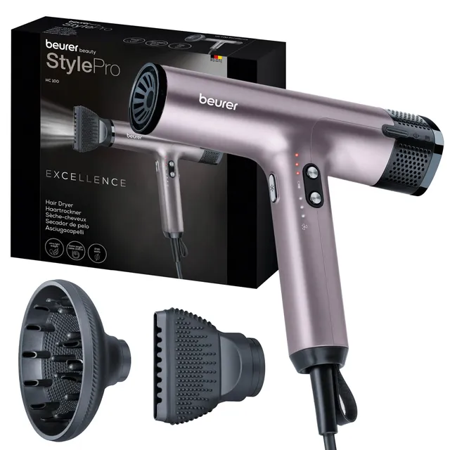 beurer-hc-100-asciugacapelli-1700w-con-funzione-memory-e-accessori-magnetici image 1