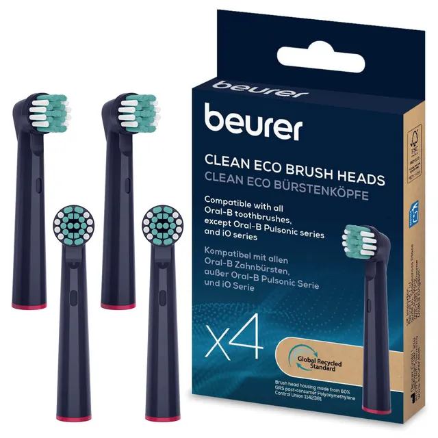 beurer-tb-sensitive-eco-testine-per-spazzolino-elettrico-4-pezzi-setole-100-rinn image 1