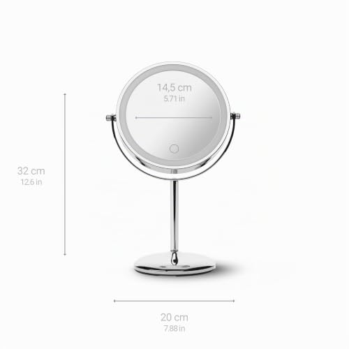 medisana-cm-844-specchio-trucco-con-luce-led-ingrandimento-7x-superfici-rotanti- image 8