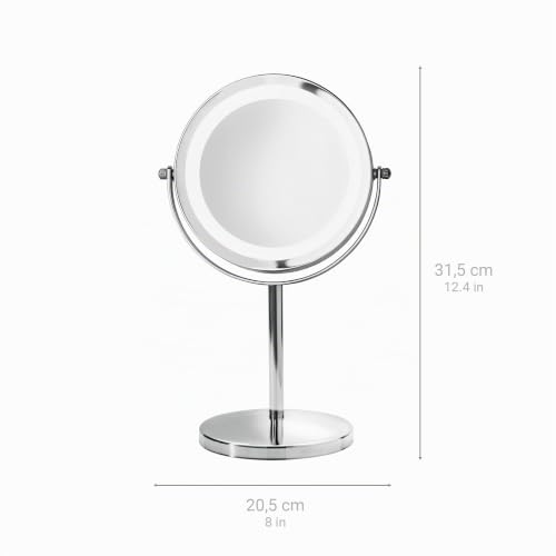 medisana-cm-840-specchio-cosmetico-con-led-e-ingrandimento-5x-doppia-faccia-gire image 8