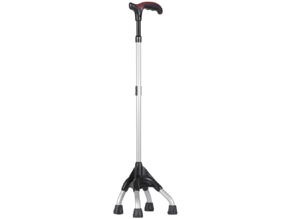 gima-bastone-da-passeggio-con-base-a-4-punti-quadripode-lega-leggera-regolabile- image 1