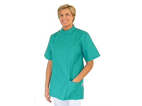 gima-casacca-dentista-verde-xs-100-cotone-produzione-italiana image 4
