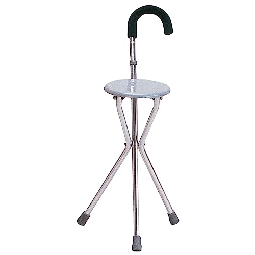 gima-43060-bastone-con-sedile-in-alluminio-argento-altezza-84-cm image 5